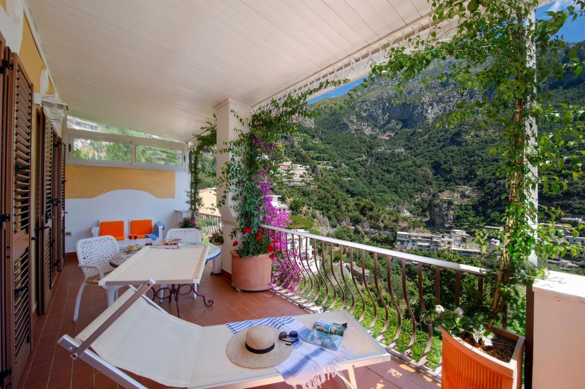 Casa Le Terrazze Leilighet Positano Eksteriør bilde