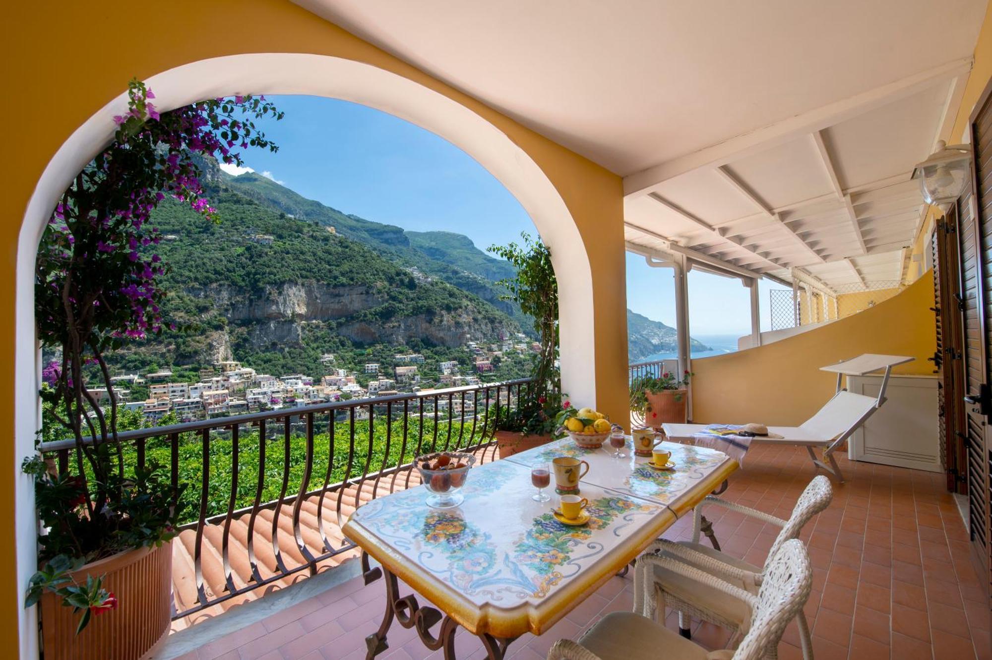 Casa Le Terrazze Leilighet Positano Eksteriør bilde